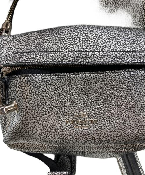 COACH（コーチ）COACH (コーチ) レザー ミニリュックサックの古着・服飾アイテム