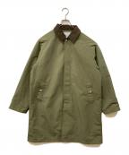 417 by EDIFICE417 バイ エディフィス）の古着「ステンカラーコート」｜オリーブ