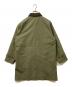 417 by EDIFICE (417 バイ エディフィス) ステンカラーコート オリーブ サイズ:SIZE M：7000円