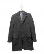 COMME des GARCONS JUNYA WATANABE MANコム デ ギャルソン ジュンヤ ワタナベ マン）の古着「カシミヤ混ウールコート」｜グレー