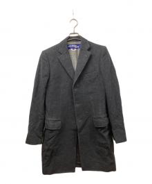 COMME des GARCONS JUNYA WATANABE MAN（コム デ ギャルソン ジュンヤ ワタナベ マン）の古着「カシミヤ混ウールコート」｜グレー