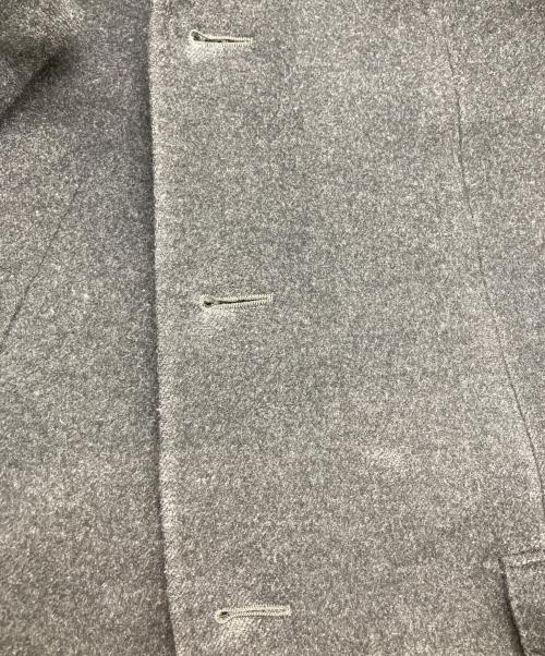 COMME des GARCONS JUNYA WATANABE MAN（コム デ ギャルソン ジュンヤ ワタナベ マン）COMME des GARCONS JUNYA WATANABE MAN (コム デ ギャルソン ジュンヤ ワタナベ マン) カシミヤ混ウールコート グレー サイズ:SIZE Mの古着・服飾アイテム