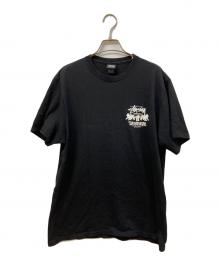 stussy（ステューシー）の古着「TOUGHGEAR プリントＴシャツ」｜ブラック