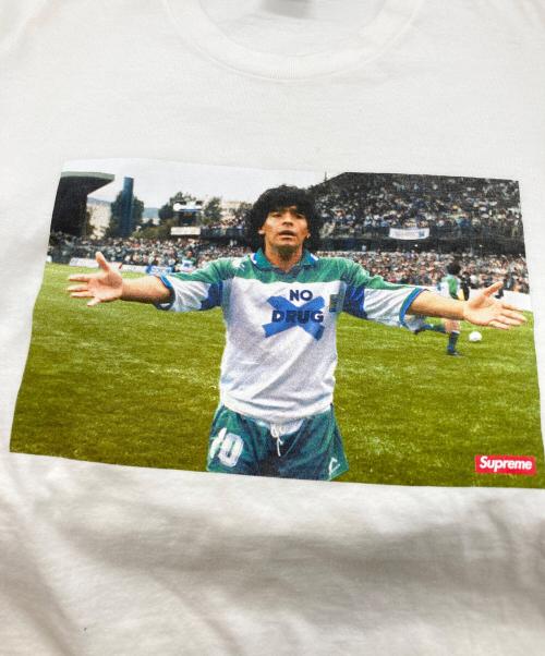 SUPREME（シュプリーム）SUPREME (シュプリーム) Maradona Tee ホワイト サイズ:Sの古着・服飾アイテム