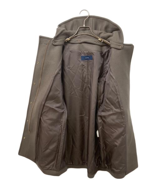 SHIPS（シップス）SHIPS (シップス) フーデッドウールコート カーキ サイズ:	SIZE 40の古着・服飾アイテム