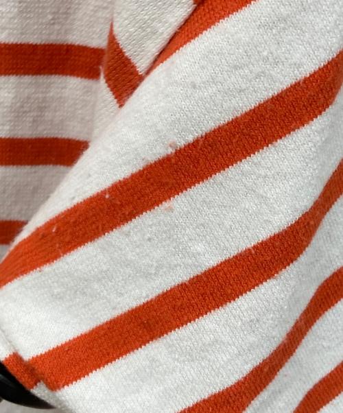 OUTIL（ウティ）OUTIL (ウティ) ボーダーカットソー ホワイト×レッド サイズ:SIZE 4の古着・服飾アイテム