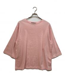 OUTIL（ウティ）の古着「半袖カットソー」｜ピンク