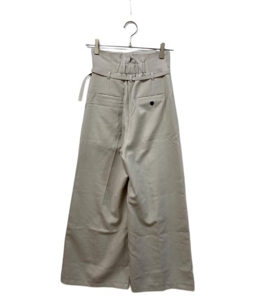 UNITED TOKYO（ユナイテッドトーキョー）UNITED TOKYO (ユナイテッドトーキョー) HAKAMAタックワイドパンツ ベージュ サイズ:SIZE 1の古着・服飾アイテム