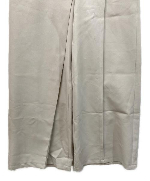 UNITED TOKYO（ユナイテッドトーキョー）UNITED TOKYO (ユナイテッドトーキョー) HAKAMAタックワイドパンツ ベージュ サイズ:SIZE 1の古着・服飾アイテム
