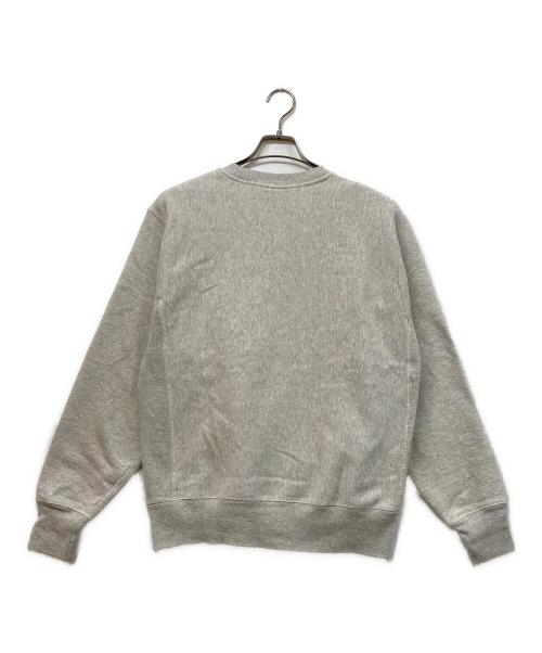 Champion REVERSE WEAVE（チャンピオン リバース ウィーブ）Champion REVERSE WEAVE (チャンピオン リバース ウィーブ) MoMA (モマ) クルーネックスウェット グレー サイズ:XLの古着・服飾アイテム