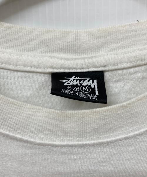 stussy（ステューシー）stussy (ステューシー) 長袖Tシャツ ホワイト サイズ:SIZE Mの古着・服飾アイテム