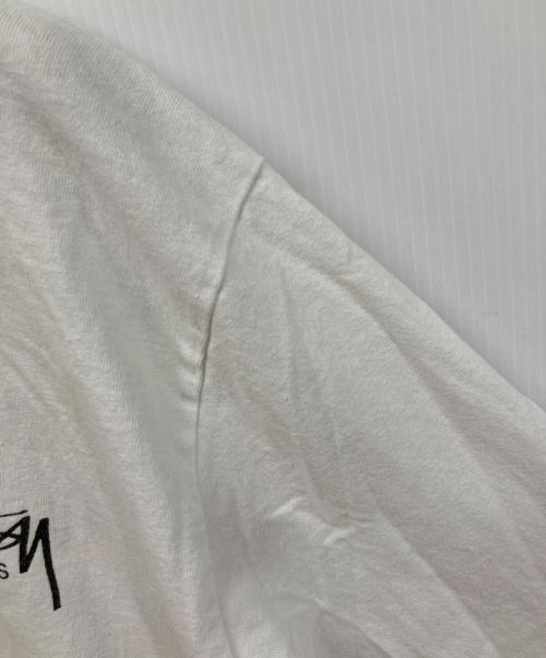 stussy（ステューシー）stussy (ステューシー) 長袖Tシャツ ホワイト サイズ:SIZE Mの古着・服飾アイテム