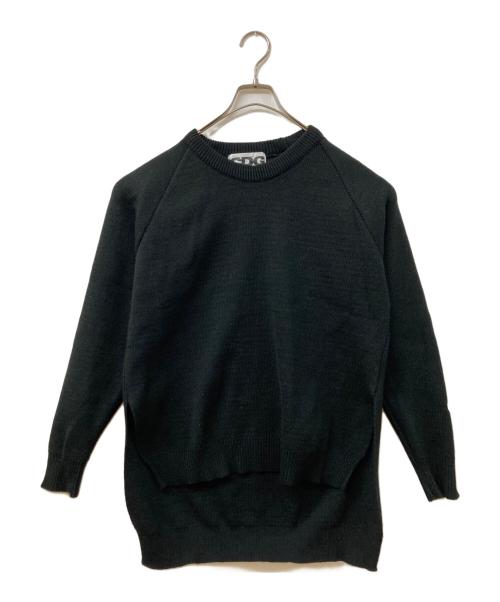 CDG（シーディージー）CDG (シーディージー) サイドスリットニット ブラック サイズ:SIZE Lの古着・服飾アイテム