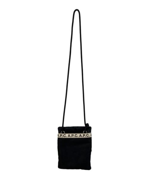 A.P.C.（アーペーセー）A.P.C. (アーペーセー) NECK POUCH REPEAT ブラックの古着・服飾アイテム