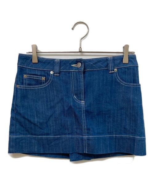 Vivienne Westwood RED LABEL（ヴィヴィアンウエストウッドレッドレーベル）Vivienne Westwood RED LABEL (ヴィヴィアンウエストウッドレッドレーベル) ミニスカート インディゴ サイズ:	SIZE 2の古着・服飾アイテム