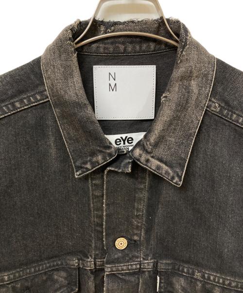 eYe COMME des GARCONS JUNYAWATANABE MAN（アイ コム デ ギャルソン ジュンヤ ワタナベ マン）eYe COMME des GARCONS JUNYAWATANABE MAN (アイ コム デ ギャルソン ジュンヤ ワタナベ マン) New Manual (ニュー・マニュアル) Wネームデニムジャケット ブラック サイズ:SIZE Lの古着・服飾アイテム