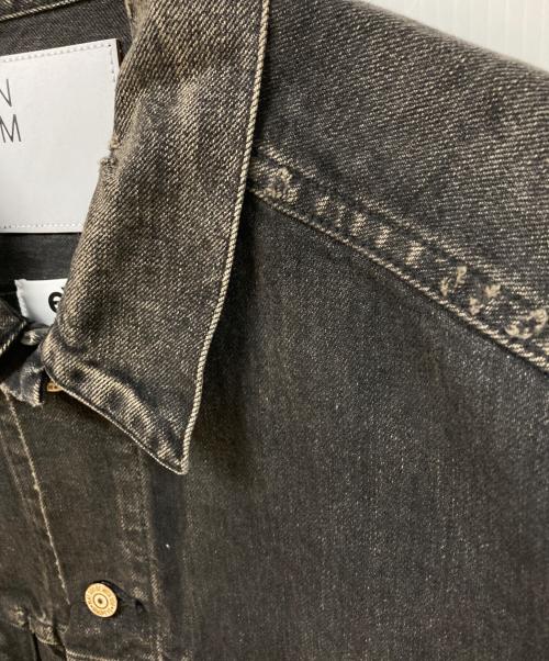 eYe COMME des GARCONS JUNYAWATANABE MAN（アイ コム デ ギャルソン ジュンヤ ワタナベ マン）eYe COMME des GARCONS JUNYAWATANABE MAN (アイ コム デ ギャルソン ジュンヤ ワタナベ マン) New Manual (ニュー・マニュアル) Wネームデニムジャケット ブラック サイズ:SIZE Lの古着・服飾アイテム
