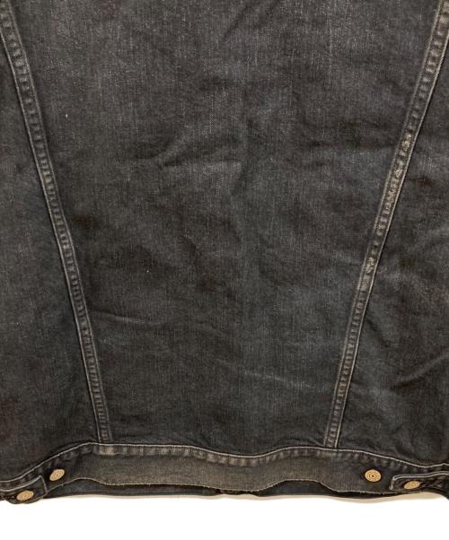 eYe COMME des GARCONS JUNYAWATANABE MAN（アイ コム デ ギャルソン ジュンヤ ワタナベ マン）eYe COMME des GARCONS JUNYAWATANABE MAN (アイ コム デ ギャルソン ジュンヤ ワタナベ マン) New Manual (ニュー・マニュアル) Wネームデニムジャケット ブラック サイズ:SIZE Lの古着・服飾アイテム