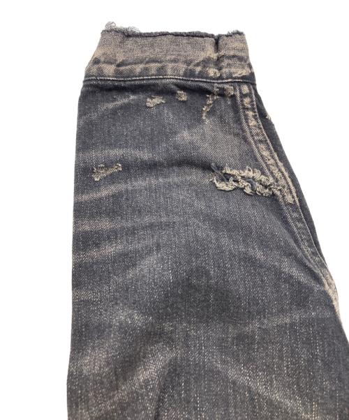 eYe COMME des GARCONS JUNYAWATANABE MAN（アイ コム デ ギャルソン ジュンヤ ワタナベ マン）eYe COMME des GARCONS JUNYAWATANABE MAN (アイ コム デ ギャルソン ジュンヤ ワタナベ マン) New Manual (ニュー・マニュアル) Wネームデニムジャケット ブラック サイズ:SIZE Lの古着・服飾アイテム