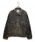 eYe COMME des GARCONS JUNYAWATANABE MAN（アイ コム デ ギャルソン ジュンヤ ワタナベ マン）の古着「Wネームデニムジャケット」｜ブラック