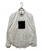 eYe COMME des GARCONS JUNYAWATANABE MAN×BROOKS BROTHERSアイ コム デ ギャルソン ジュンヤ ワタナベ マン×ブルックスブラザーズ）の古着「コットンオックスフォード ボタンダウンシャツ」｜ホワイト
