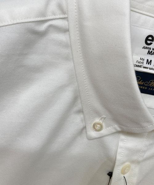 eYe COMME des GARCONS JUNYAWATANABE MAN（アイ コム デ ギャルソン ジュンヤ ワタナベ マン）eYe COMME des GARCONS JUNYAWATANABE MAN BROOKS BROTHERS (ブルックスブラザーズ) コットンオックスフォード ボタンダウンシャツ ホワイト サイズ:SIZE Mの古着・服飾アイテム