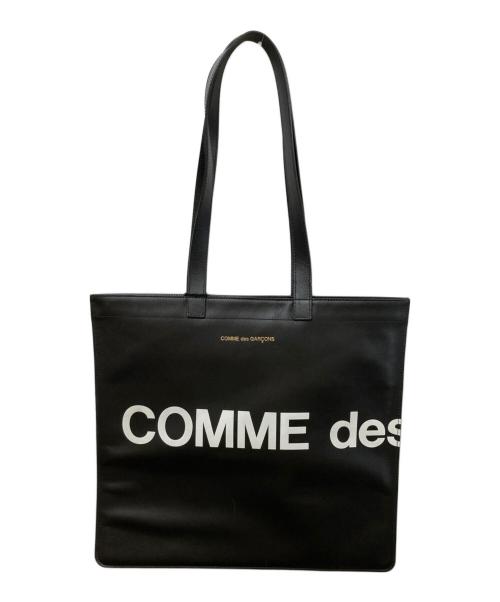 COMME des GARCONS（コムデギャルソン）COMME des GARCONS (コムデギャルソン) Huge Logo Tote Bag ブラックの古着・服飾アイテム