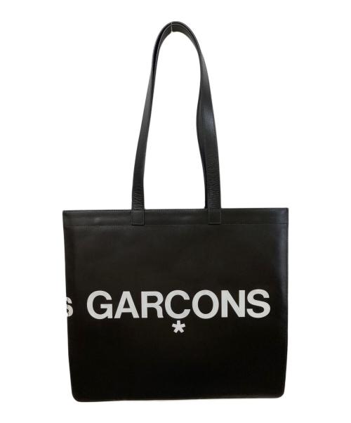 COMME des GARCONS（コムデギャルソン）COMME des GARCONS (コムデギャルソン) Huge Logo Tote Bag ブラックの古着・服飾アイテム