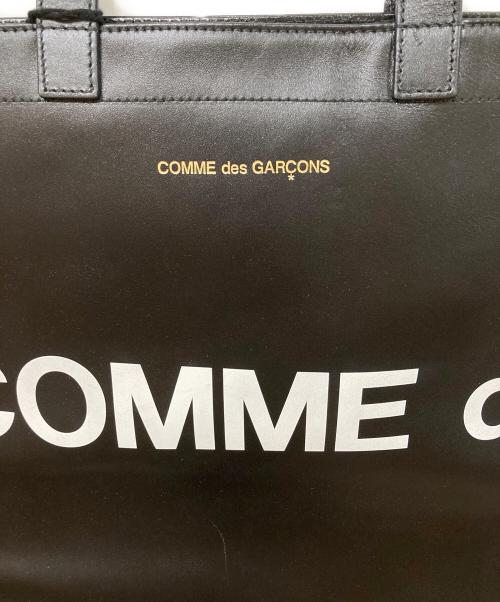 COMME des GARCONS（コムデギャルソン）COMME des GARCONS (コムデギャルソン) Huge Logo Tote Bag ブラックの古着・服飾アイテム