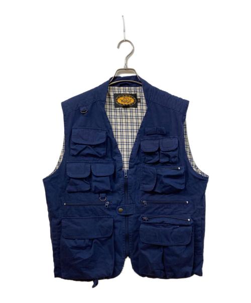 WOOLRICH（ウールリッチ）WOOLRICH (ウールリッチ) ハンティングベスト ネイビー サイズ:	SIZE Mの古着・服飾アイテム