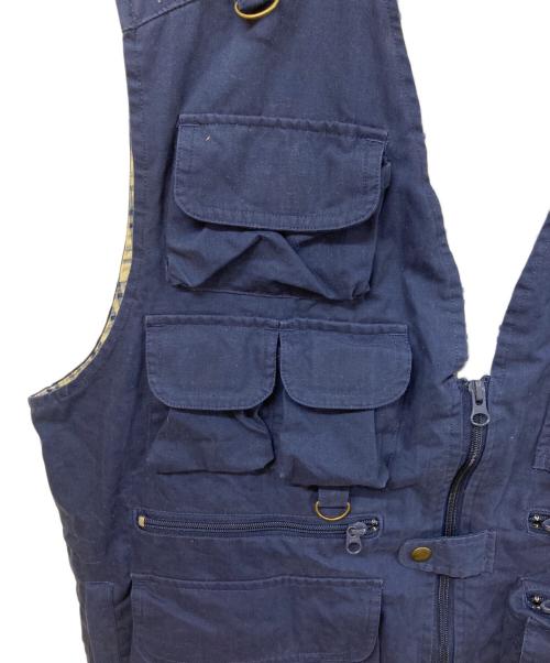 WOOLRICH（ウールリッチ）WOOLRICH (ウールリッチ) ハンティングベスト ネイビー サイズ:	SIZE Mの古着・服飾アイテム