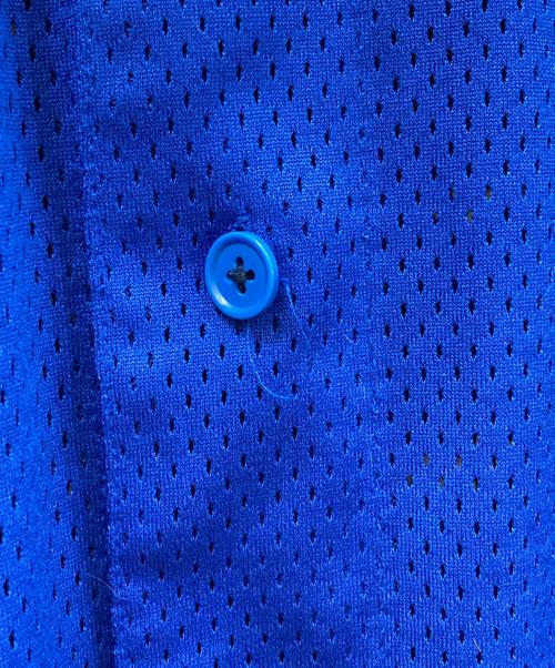 USED（ユーズド）USED (ユーズド) ベースボールシャツ ブルー サイズ:実寸をご確認くださいの古着・服飾アイテム