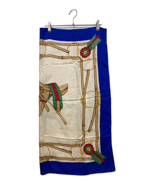 GUCCI（グッチ）GUCCI (グッチ) シルクスカーフ マルチカラーの古着・服飾アイテム