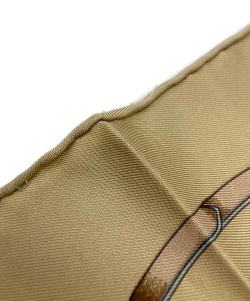 HERMES（エルメス）HERMES (エルメス) スカーフ ベージュの古着・服飾アイテム