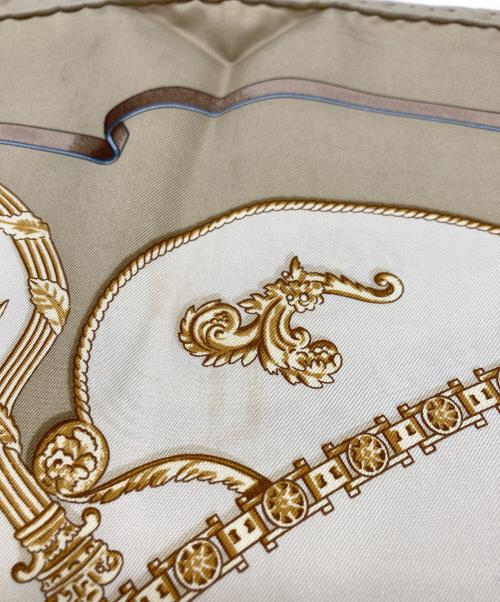 HERMES（エルメス）HERMES (エルメス) スカーフ ベージュの古着・服飾アイテム