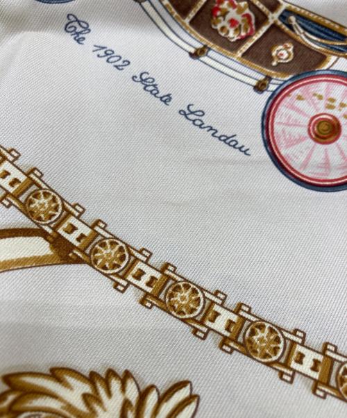 HERMES（エルメス）HERMES (エルメス) スカーフ ベージュの古着・服飾アイテム