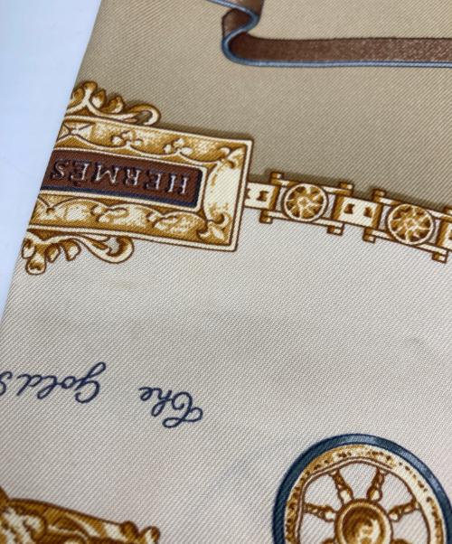 HERMES（エルメス）HERMES (エルメス) スカーフ ベージュの古着・服飾アイテム