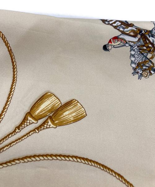 HERMES（エルメス）HERMES (エルメス) スカーフ ベージュの古着・服飾アイテム
