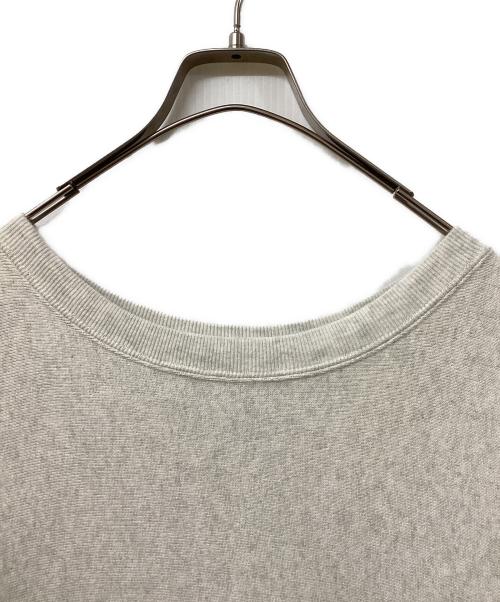 Champion REVERSE WEAVE（チャンピオン リバース ウィーブ）Champion REVERSE WEAVE (チャンピオン リバース ウィーブ) ダメージリペア スウェット グレー サイズ:SIZE XLの古着・服飾アイテム
