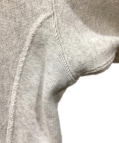 Champion REVERSE WEAVE（チャンピオン リバース ウィーブ）Champion REVERSE WEAVE (チャンピオン リバース ウィーブ) ダメージリペア スウェット グレー サイズ:SIZE XLの古着・服飾アイテム