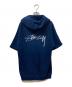 stussy (ステューシー) 半袖パーカー ネイビー サイズ:	SIZE L：7000円