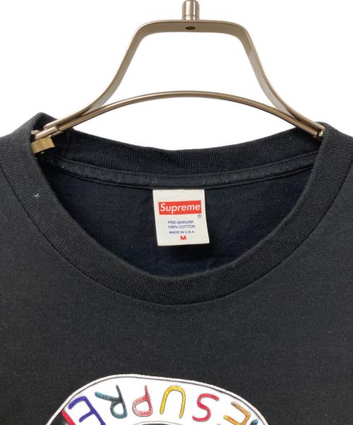 SUPREME（シュプリーム）Supreme (シュプリーム) Multi Stripe Terry Tee レッド×ブラック サイズ:SIZE Mの古着・服飾アイテム