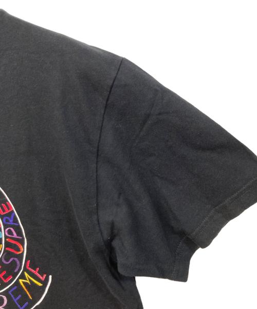 SUPREME（シュプリーム）Supreme (シュプリーム) Multi Stripe Terry Tee レッド×ブラック サイズ:SIZE Mの古着・服飾アイテム