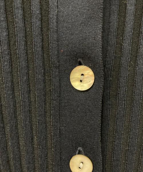Ron Herman（ロンハーマン）Ron Herman (ロンハーマン) ワイドリブ ニット シャツ ネイビー サイズ:	SIZE Sの古着・服飾アイテム