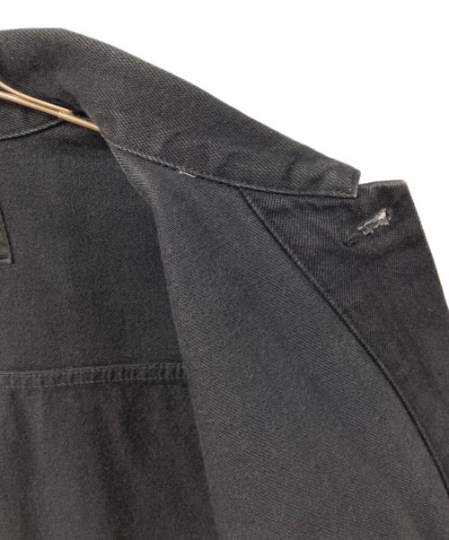 BEAMS（ビームス）BEAMS (ビームス) ルーズデニムジャケット ブラック サイズ:	SIZE Lの古着・服飾アイテム