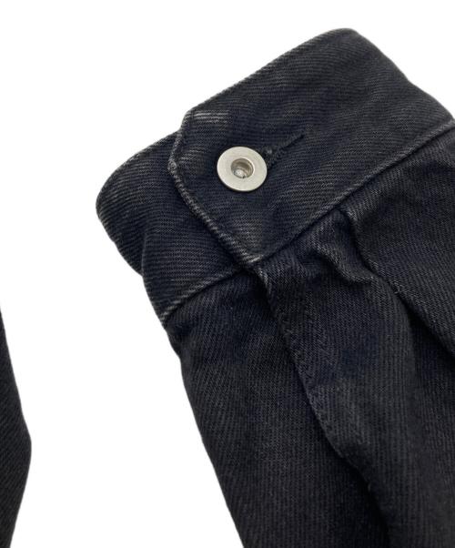 BEAMS（ビームス）BEAMS (ビームス) ルーズデニムジャケット ブラック サイズ:	SIZE Lの古着・服飾アイテム