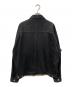 BEAMS (ビームス) ルーズデニムジャケット ブラック サイズ:	SIZE L：6000円