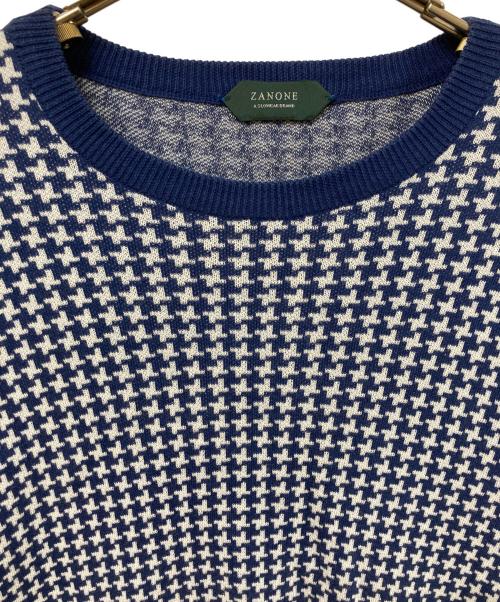 Zanone（ザノーネ）Zanone (ザノーネ) ニット ネイビー サイズ:46の古着・服飾アイテム