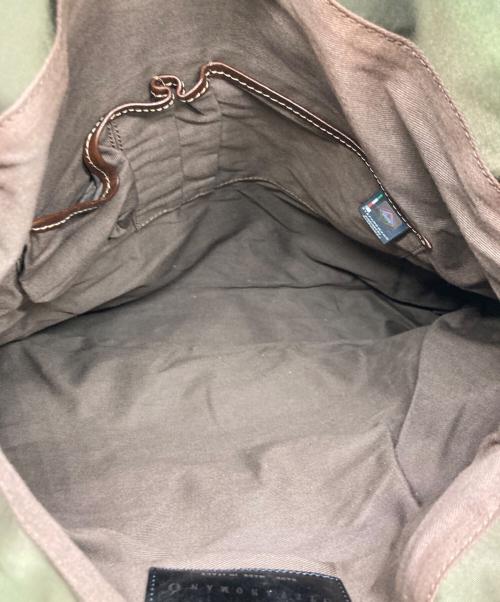 STEFANOMANO（ステファノマーノ）STEFANOMANO (ステファノマーノ) トートバッグ グリーンの古着・服飾アイテム