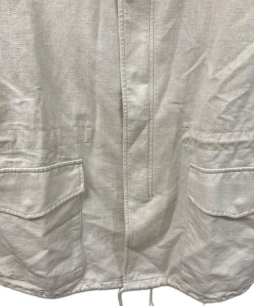 MACPHEE（マカフィー）MACPHEE (マカフィー) コットンリネンベルテッドジャケット ベージュ サイズ:SIZE 36の古着・服飾アイテム